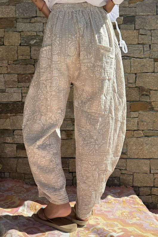 Hush Pillow Cotton Bandana B Classic Barrel Pant Calico